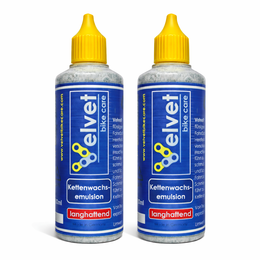 Flüssiges Grafit-Kettenwachs 2 × 100 ml – Effiziente Kettenwartung für Radfahrer