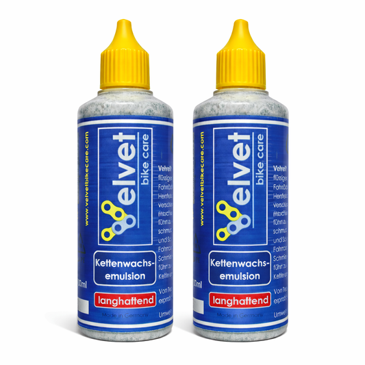 Flüssiges Grafit-Kettenwachs 2 × 100 ml – Effiziente Kettenwartung für Radfahrer