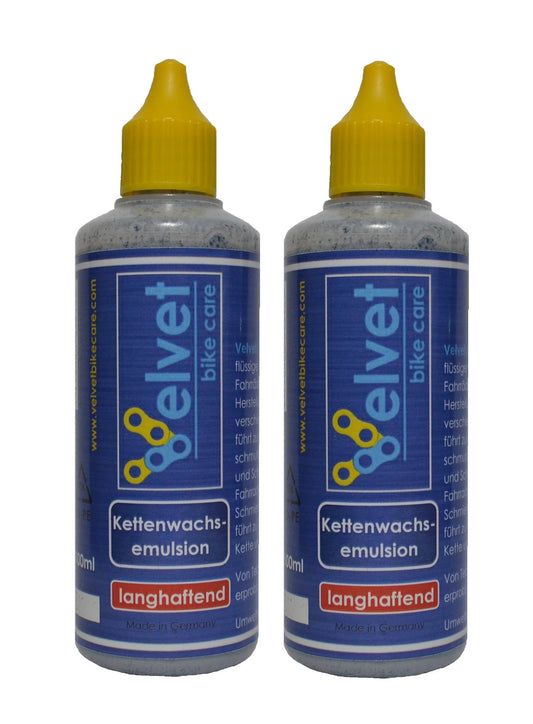 Flüssiges Grafit-Kettenwachs 2 × 100 ml – Effiziente Kettenwartung für Radfahrer