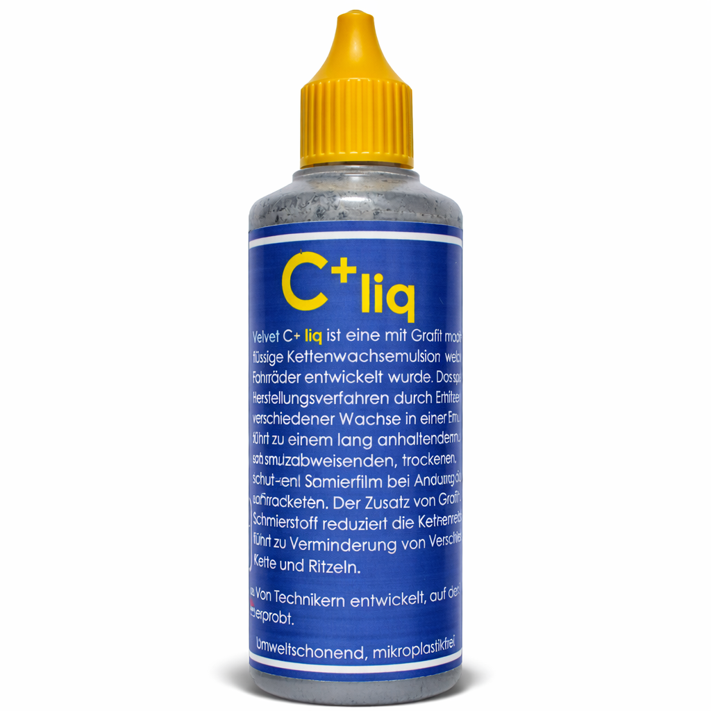 Kettenwachs 3×100 ml – Grafit‑Profi‑Set für Fahrradketten – Velvet Bike Care